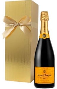 Veuve Clicquot Yellow Label Brut with Gold Gift Box