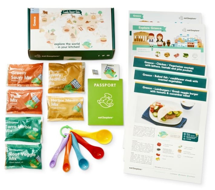 eat2explore Cooking Kit, France & Greece Duo
