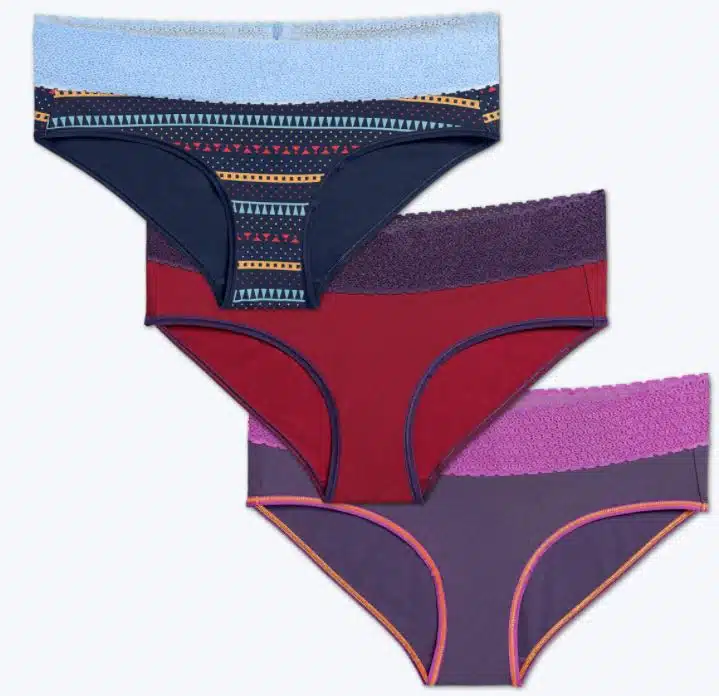 Bombas Womens Hipster three pack