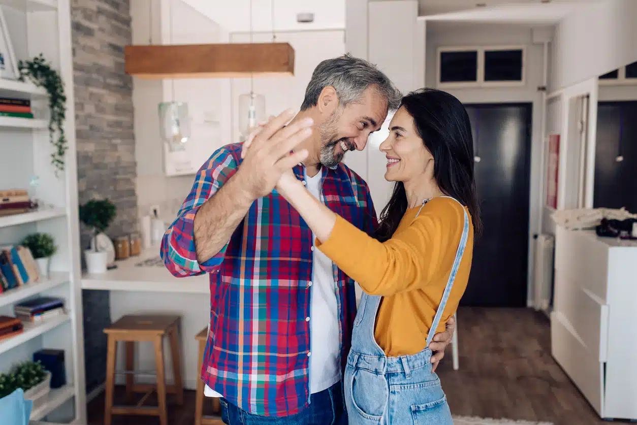 Couple in love, increased sex drive