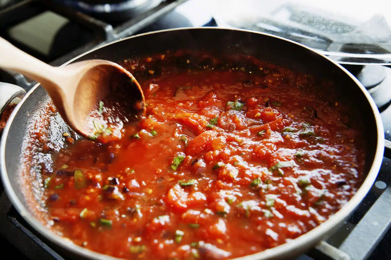 Homemade pasta sauce