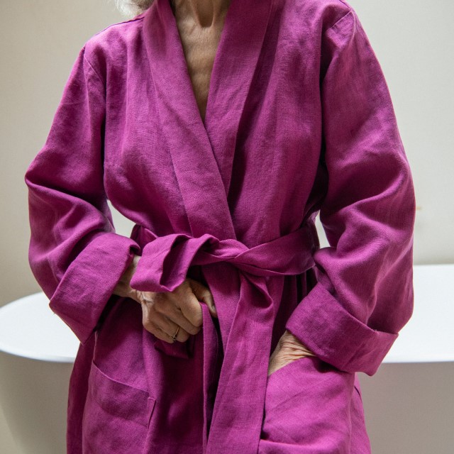 Orkney Linen Robe