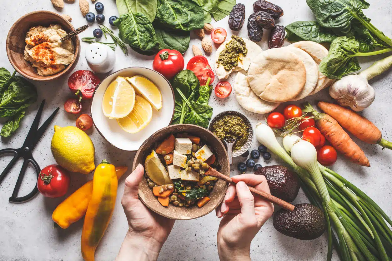 Easy vegan meal prep for weight loss