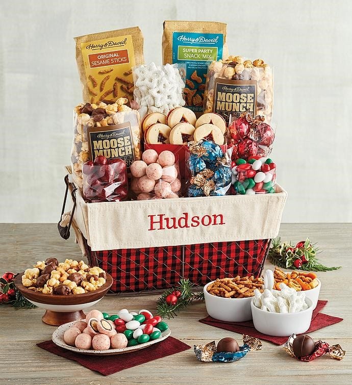 harry and david Personalized Christmas Gift Basket