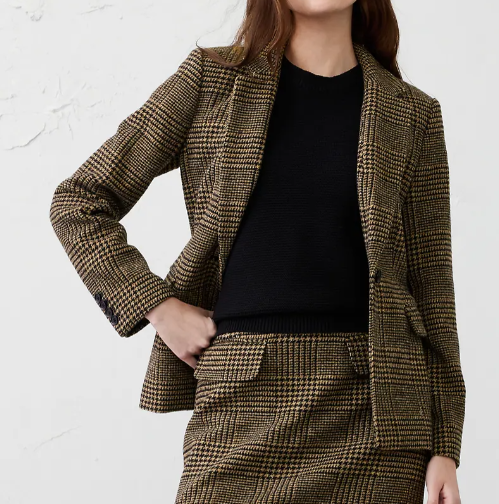 Banana Republic Factory Plaid Blazer $119.97 (was $200) extra 50% off at ck out.
