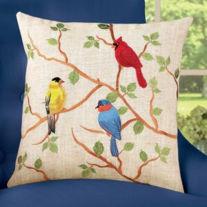 Collections etc pillows birds
