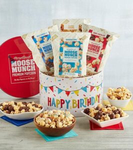 Harry and David Moose Munch Birthday Tin