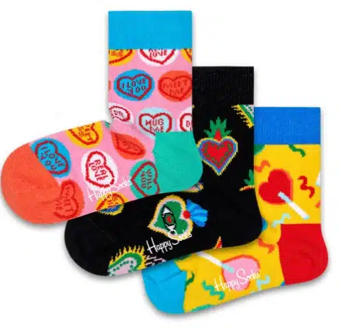 Kids I Heart You Socks Gift Set