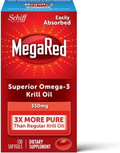 MegaRed EPA & DHA Krill Oil Softgels