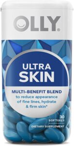 OLLY Ultra Strength Skin Softgels, Hydrate and Firm Skin