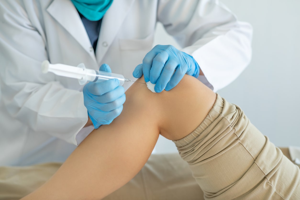 Injections for knee pain