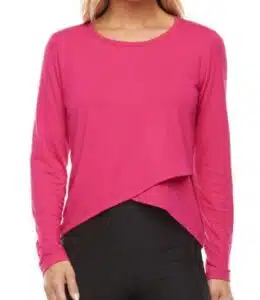 Xersion Womens Round Neck Long Sleeve T-Shirt