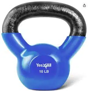 Yes4All Vinyl Coated Kettlebell Weights