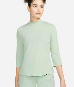 nike golf mock neck top