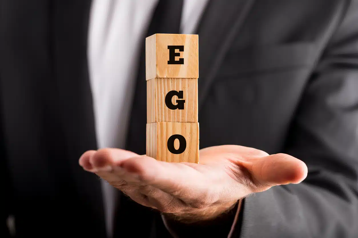 A narcissist has a huge ego