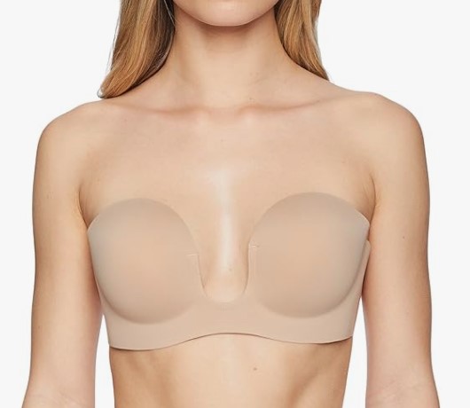 Fashion Forms Voluptuous U Plunge Backless Strapless Bra, $30 (was $42)