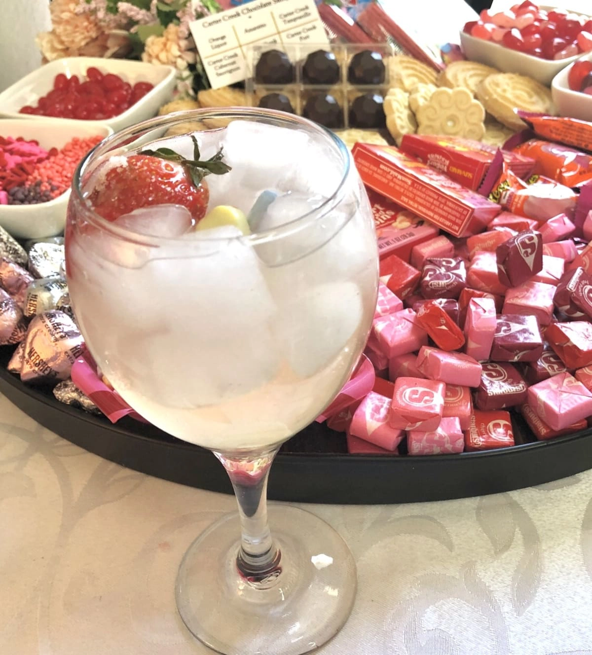 Valentines Day Moscow Mule Cocktail