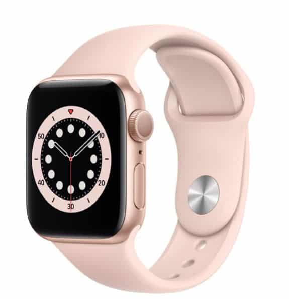 Apple Watch 40MM Series 6 GPS Gold Pink Sport Band