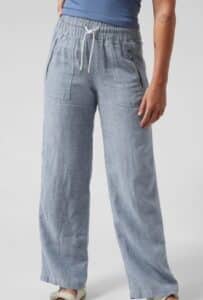 Cabo Linen Wide Leg Pant