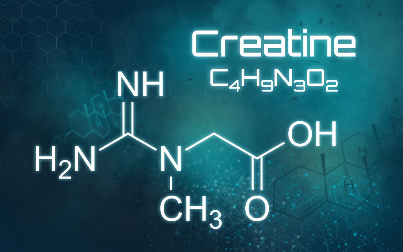 Chemical formula of Creatine