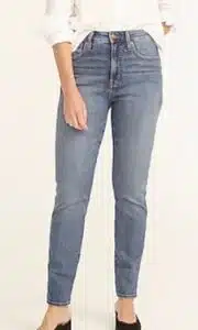 Curvy vintage slim-straight jean in Warm Surf wash