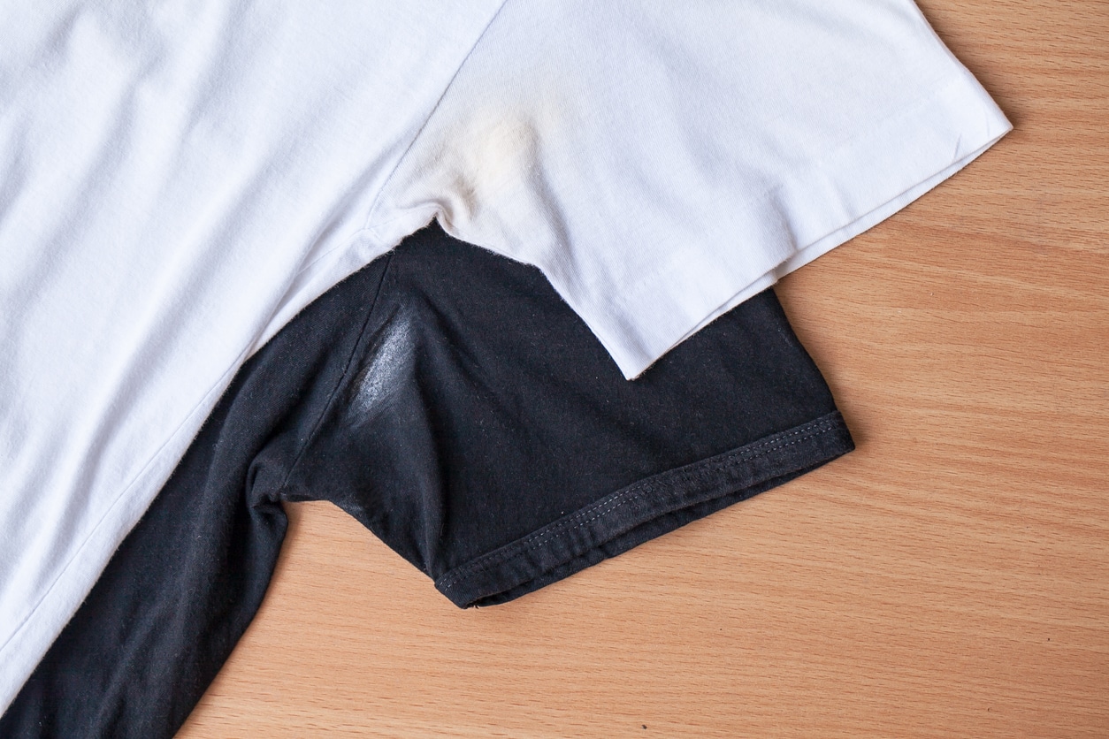 Shirts with deodorant stains - How to get stains out of shirts