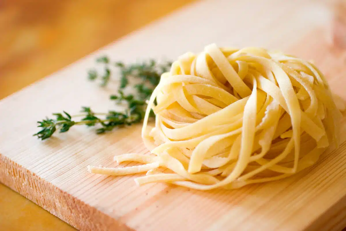 Fettuccini pasta