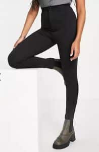 Hourglass high waisted stretch treggings in ponte