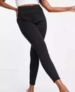 Hourglass ponte stretch tregging in black