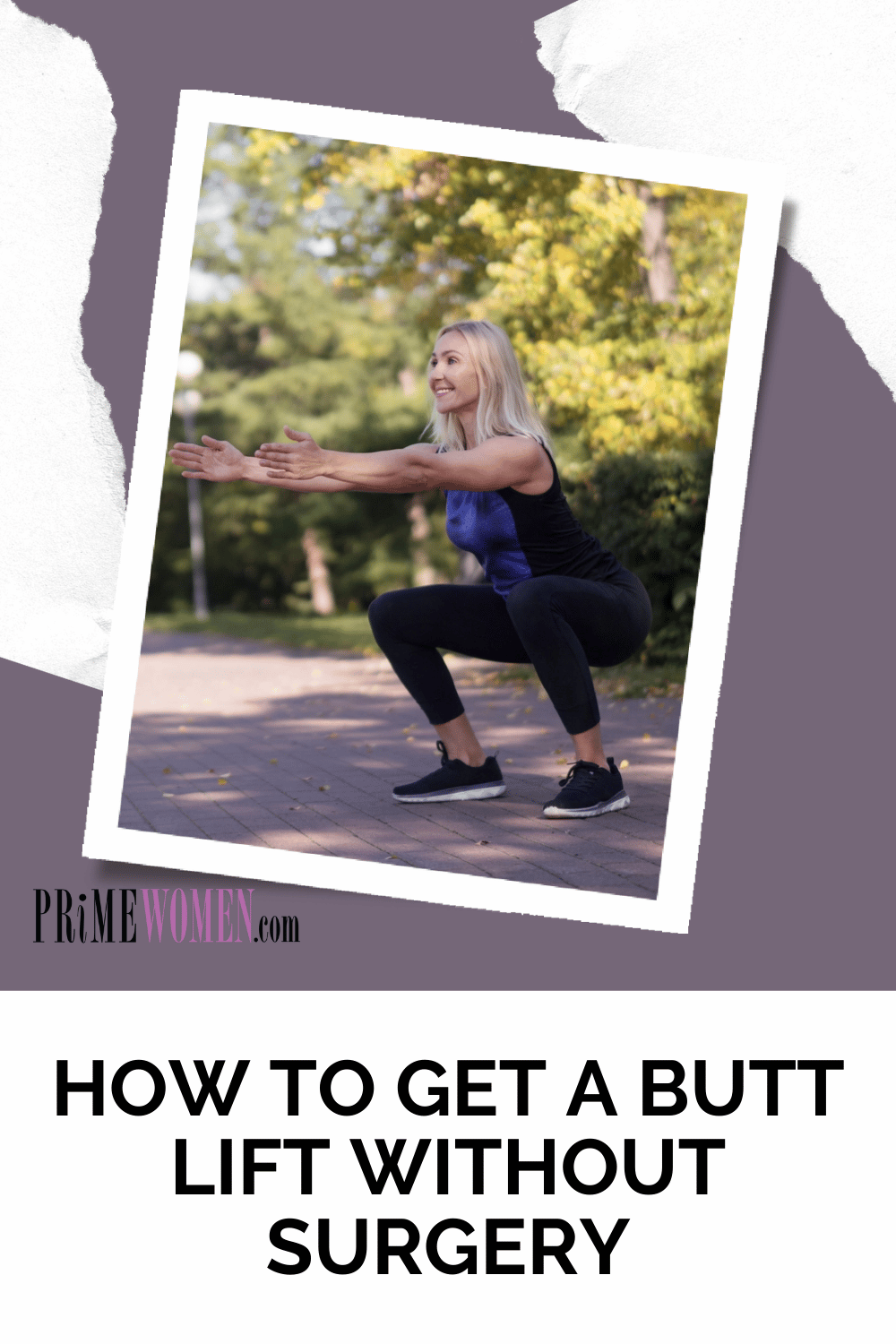 How to get a butt lift without surgery