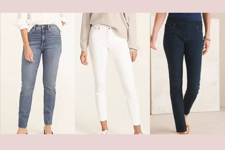 Jean style for mature women