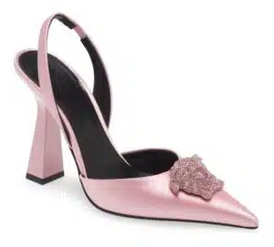 La Medusa Slingback Pointed Toe Pump