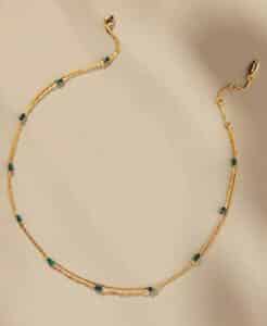 Layered Stone Necklace