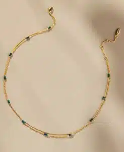 Layered Stone Necklace