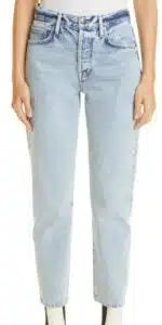 Le Original Ripped High Waist Crop Jeans