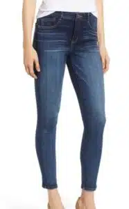 Luxe Touch High Waist Skinny Ankle Jeans