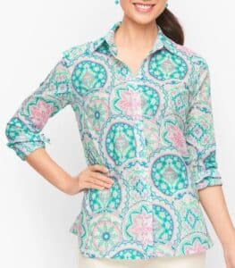 Madallion Button Down Shirt