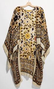 Magic Dance Border Print Kimono