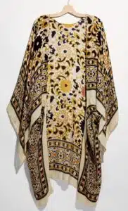 Magic Dance Border Print Kimono
