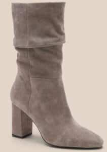 Midshaft Suede Slouchy Boot