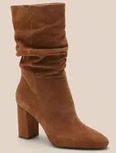 Midshaft Suede Slouchy Boot