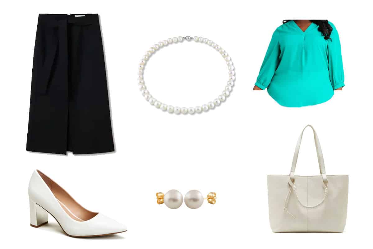 Outfit 2 for plus-sized outfits for women in their 70s