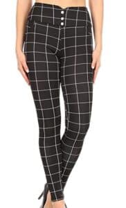 Plus Size Skinny Pants Slim Fit Trousers Treggings