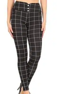 Plus Size Skinny Pants Slim Fit Trousers Treggings