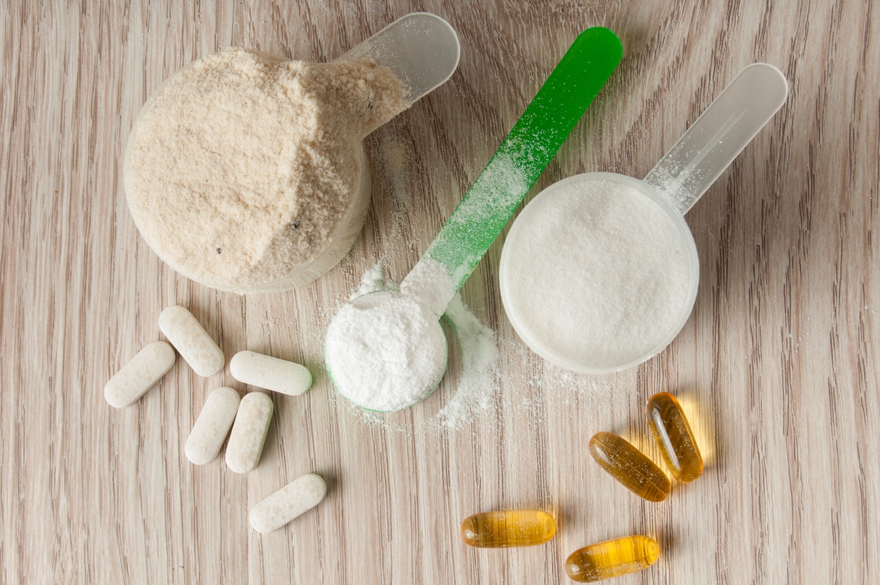 Pre-workout powder and supplements