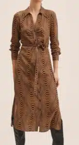 Printed retro dress