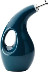 Rachael Ray Solid Glaze Ceramics EVOO Olive Oil Bottle Dispenser