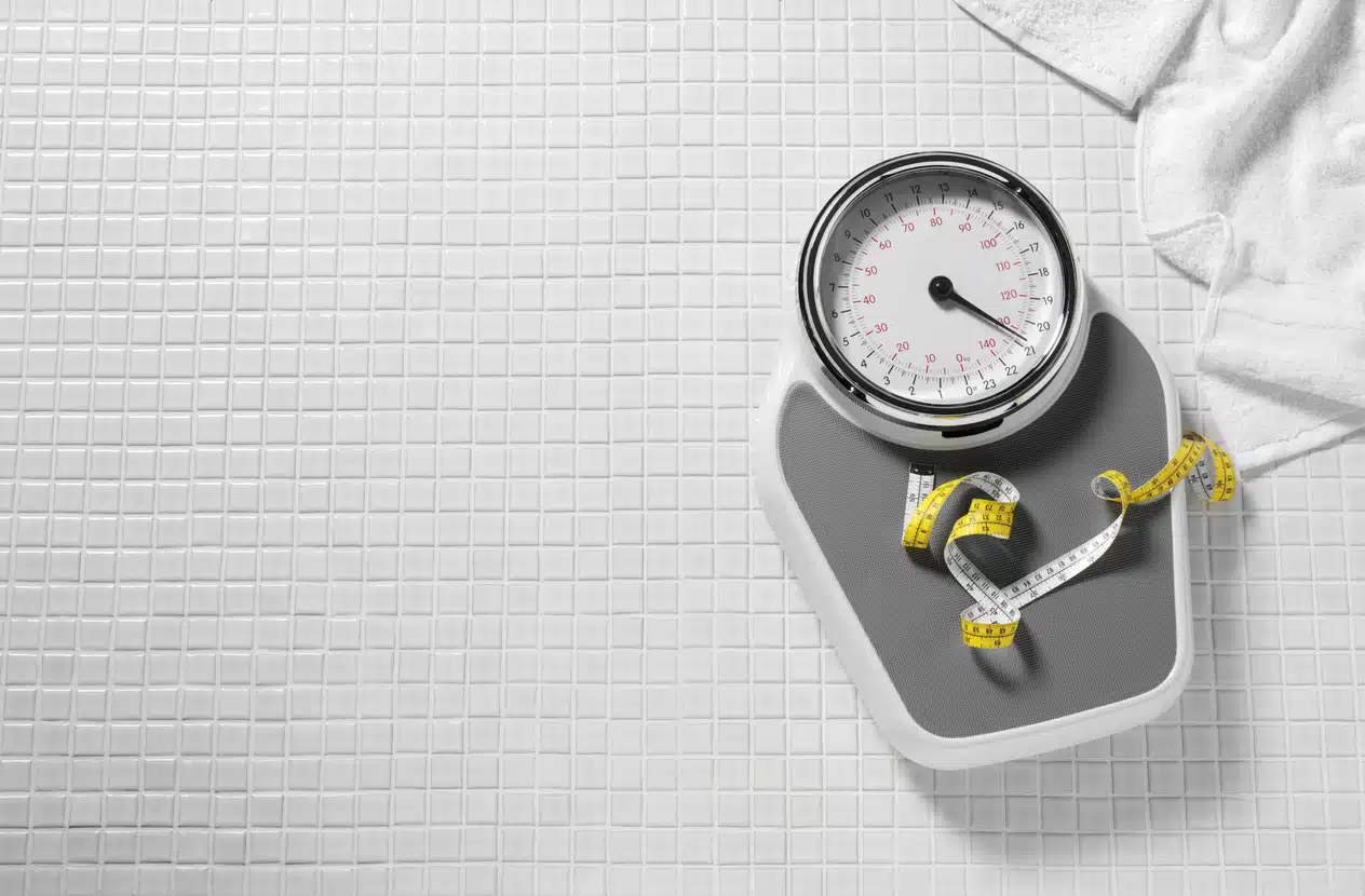 Scale and measurement ribbon weight loss