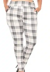 ShoSho Womens Plus Size Skinny Pants Slim Fit Trousers Treggings