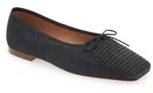 Square Toe Ballerina Flat